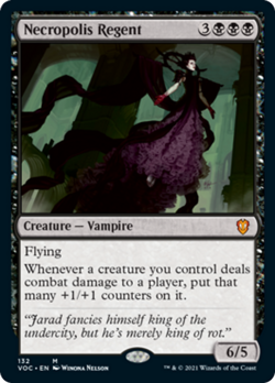 Necropolis Regent Innistrad: Crimson Vow Commander NM Mythic Rare CARD ABUGames - Image 1