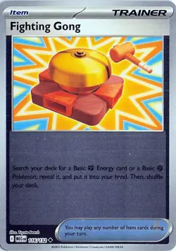 Fighting Gong 116/132 REVERSE HOLO Mega Evolution NM - Image 1