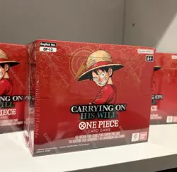 1x One Piece TCG: Carrying on His Will Booster Box (OP-13) Sealed New - Image 1