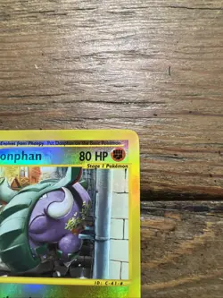Donphan 7/147 Aquapolis Reverse Holo Rare Pokemon Card 2002. NM - Image 4