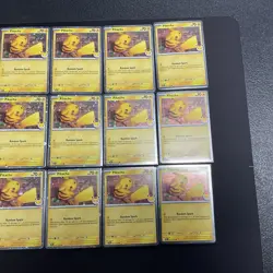 Lot of 22 Pikachu 051/162 2026 Pokemon Day 30th Anniversary Promo Card- 5 Swirls - Image 4