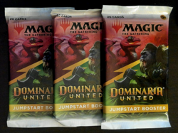 lot of 3 2022 MTG Magic the Gathering Jumpstart Booster packs NEW NIP 60 cards - Image 1