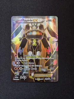 Zygarde EX 54a/124 - Full Art XY Promo Pokemon Card Mint Condition - Image 1