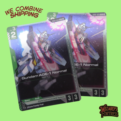 Gundam TCG Card Game Gundam AGE-1 Normal x 2 Promo English - Image 1