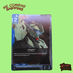 Jegan Alternate Art Foil - GD01-016 C NM - Gundam TCG Card Game - Image 1