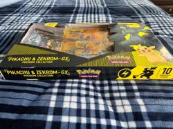 Pikachu & Zekrom-GX Premium Collection Tag Team Pokemon TCG Card Factory Sealed - Image 2