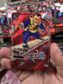 Dragon Ball Fusion World Card Game Mercenary Tao Alternate Art SB02-056 Mint - Image 1