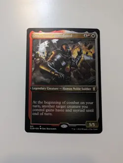 MTG - Duke Ulder Ravengard (Etched Foil) - Baldur's Gate NM/M Condition - Image 1