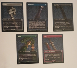 Wrench Candlestick Lead Pipe Knife Rope Borderless NM Ravnica Clue Edition MTG - Image 1