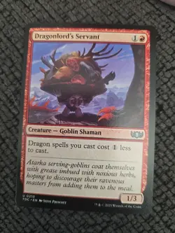 Dragonlord's Servant Magic the Gathering Tarkir Dragonstorm Card 210 - Image 1