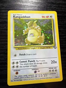 Pokemon Kangaskhan 5/64 Holo Jungle Unlimited 1999 - Image 1