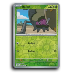 Rellor 024/182 Common Destined Rivals Pokemon Reverse Holo NM - Image 1