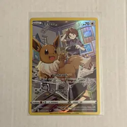 Pokemon TCG - Eevee TG11/TG30 Brilliant Stars Trainer Gallery Holo Pk000735 - Image 1