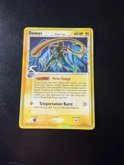 Pokemon Deoxys Delta Species 6/110 Holon Phantoms Holo Rare Basic 60HP 2006 - Image 1
