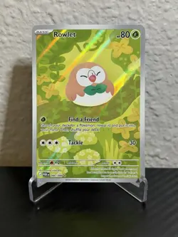 2026 Pokemon - ROWLET - IR Illustration Rare - PERFECT ORDER - 090/088 - Image 1