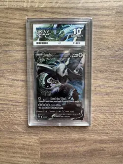 Ace 10 - Pokemon TCG -Silver Tempest - Lugia V Special Art 186 - Image 1