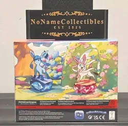 Pokemon Scarlet & Violet Prismatic Evolutions Mini Tin 8 Tin Display New - Image 2