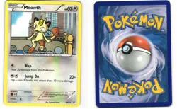 Meowth Pokemon TCG Black And White Promo BW35 LP - Image 3