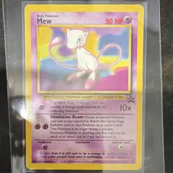 The Pokemon Company Mew 08/53 Wotc Promo Regular English Basic 50 HP - Image 1