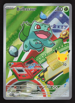 Pokemon TCG First Partner Illustration - Bulbasaur #037 - Image 1