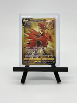 Pokemon Galarian Zapdos V (Secret) 182/172 Swsh09: Brilliant Stars Holo - Image 1