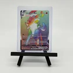 Pokemon Lycanroc VMAX (Secret) 213/203 SWSH07: Evolving Skies Holo - Image 1