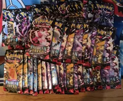 [50x] Pokemon Paldean Fates Pack Lot Factory Sealed Packs - Image 1