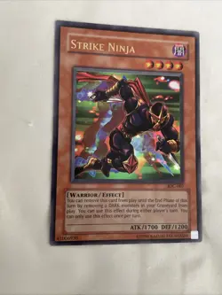 Yugioh Strike Ninja IOC-007 Ultra Rare Original Print LP-NM - Image 5
