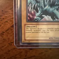 Minty LOB-001 The Legend of Blue Eyes White Dragon Unlimited - Slight bleed - Image 5