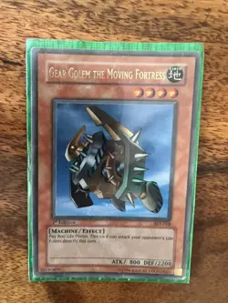 Yugioh Gear Golem The Moving Fortress - AST-018 - 1st Edition Holo LP - Image 3