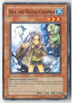 Yugioh - Eria the Water Charmer TLM-EN027 Unlimited - The Lost Millennium - Image 1