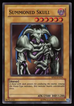Summoned Skull RP01-EN024 Super Rare ORIGINAL YU-GI-OH - Image 1