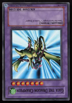 Gaia the Dragon Champion RP01-EN022 Super Rare ORIGINAL YU-GI-OH - Image 1
