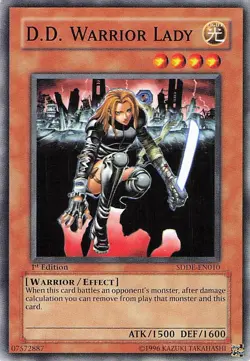 D.D. Warrior Lady SDDE-EN010 1st Edition - LP - Image 1