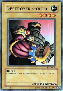 Destroyer Golem SDK-028 Starter Deck: Kaiba - LP - Image 1
