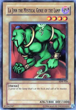 La Jinn the Mystical Genie of the Lamp SDK-026 Starter Deck: Kaiba - LP - Image 1