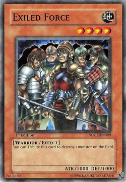 Exiled Force SDDE-EN009 1st Edition - LP - Image 1