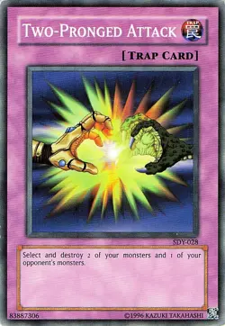 Two-Pronged Attack SDY-028 Starter Deck: Yugi - LP - Image 1