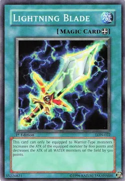 Lightning Blade LON-022 1st Edition - LP - Image 1