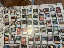 Mtg Value Lot x100 Magic The Gathering Counterspell High Tide Harrow Mp-Hp - Image 4