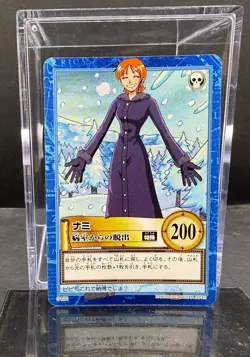 Nami S122 One Piece Japanese Carddass Hyper Battle Japan Bandai - Image 1