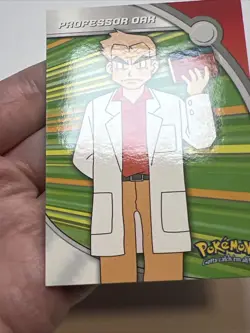 Professor Oak 2000 Pokemon Topps #HV12 Series 3 Heroes & Villains Card - Image 3
