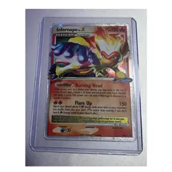 Infernape LV.X DP10 Diamond & Pearl Promo Holo Pokemon Card Flare Up - Image 1