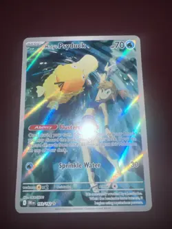 Pokemon TCG Misty's Psyduck Destined Rivals 193/182 Illustration Rare Card - Image 1