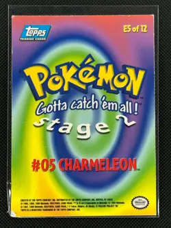 Charmeleon #64 Holo Foil Topps The First Movie Trading Cards Pokemon LP - Image 2