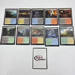 10 Dual Land - Core Set 2020 (M20) - 1x of each - MP-NM Sets - Magic MTG FTG - Image 1