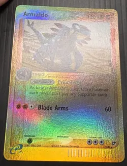 Pokemon TCG Armaldo EX Sandstorm Reverse Holo Rare Card LP/NM - Image 4
