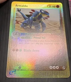 Pokemon TCG Armaldo EX Sandstorm Reverse Holo Rare Card LP/NM - Image 5