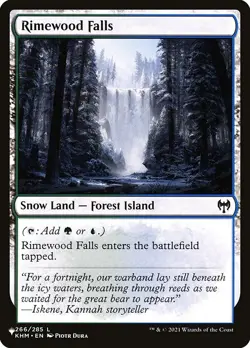 Rimewood Falls - Non-Foil - The List - KHM-266 | MTG Card - Image 1
