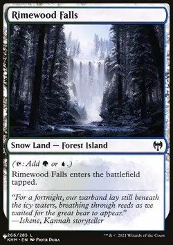 Rimewood Falls - Non-Foil - The List - KHM-266 | MTG Card - Image 3